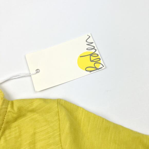 NWT Boden Yellow Heart Pocket Tee - Picture 4 of 5